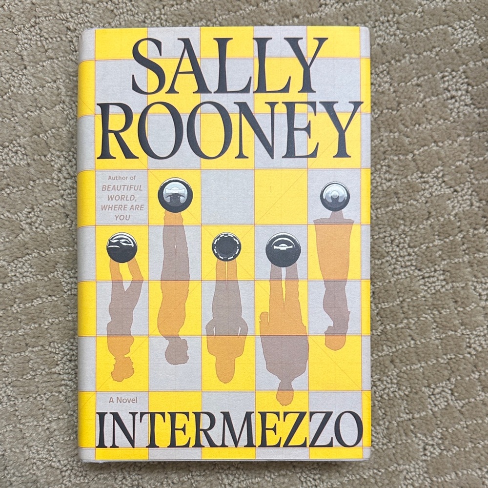 'Intermezzo' Novel - Yellow and Gray Cover